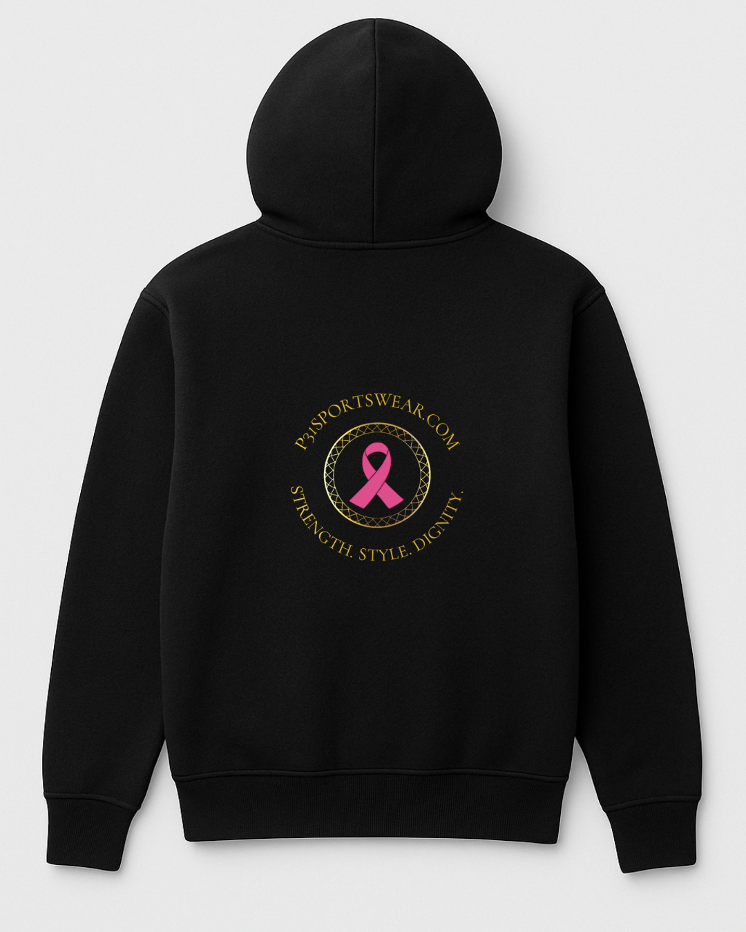 Breast Cancer Hoodie (Isa 40:31)**Pre-Order**