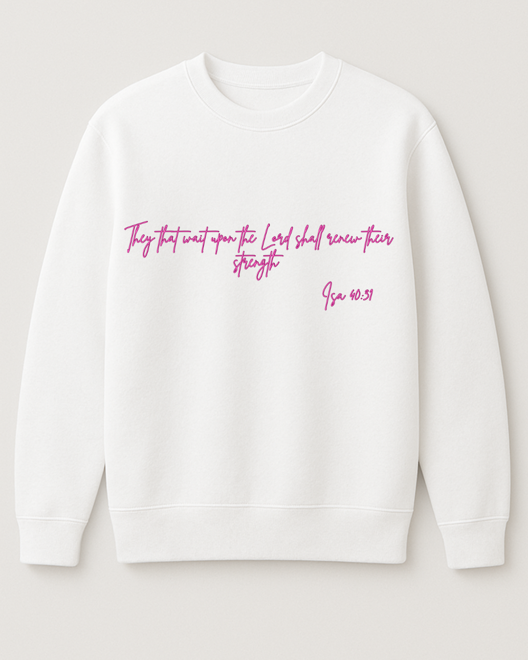 Sweater Fleece (Isa 40:31) **Pre-Order**