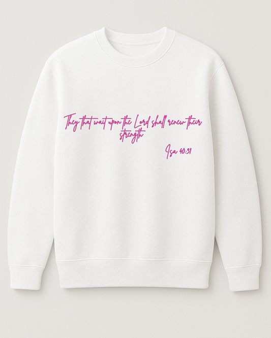 Sweater Fleece (Isa 40:31) **Pre-Order**